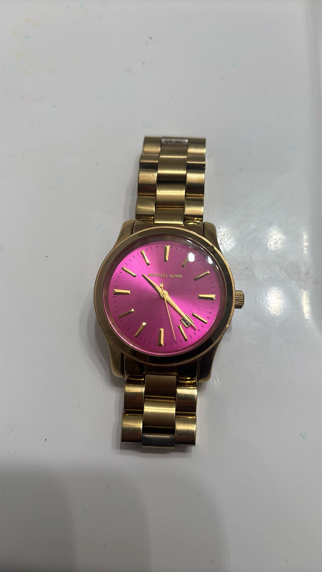 Michael Kors Women's MK5801 Runway pink-watch.