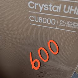 SAMSUNG 85"INCH CRYSTAL UHD 4K CU8000 