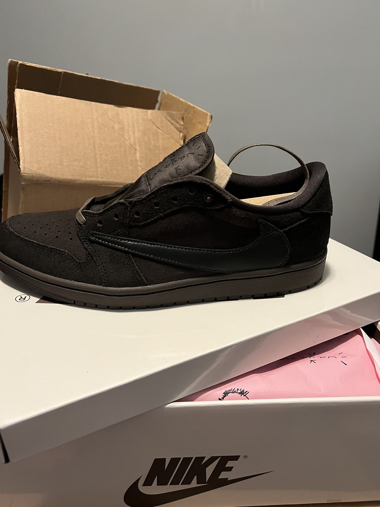 Travis Scott Velvet Brown Size 11.5