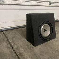 Truck or small car JL audio subwoofer speaker 