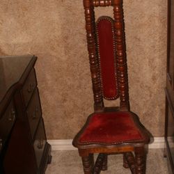 Vintage Boot Chair/Prayer Chair