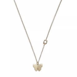 Coach Butterfly Necklace 