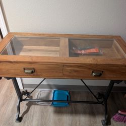 It Could Be Used As A TV Stand Or A Desk