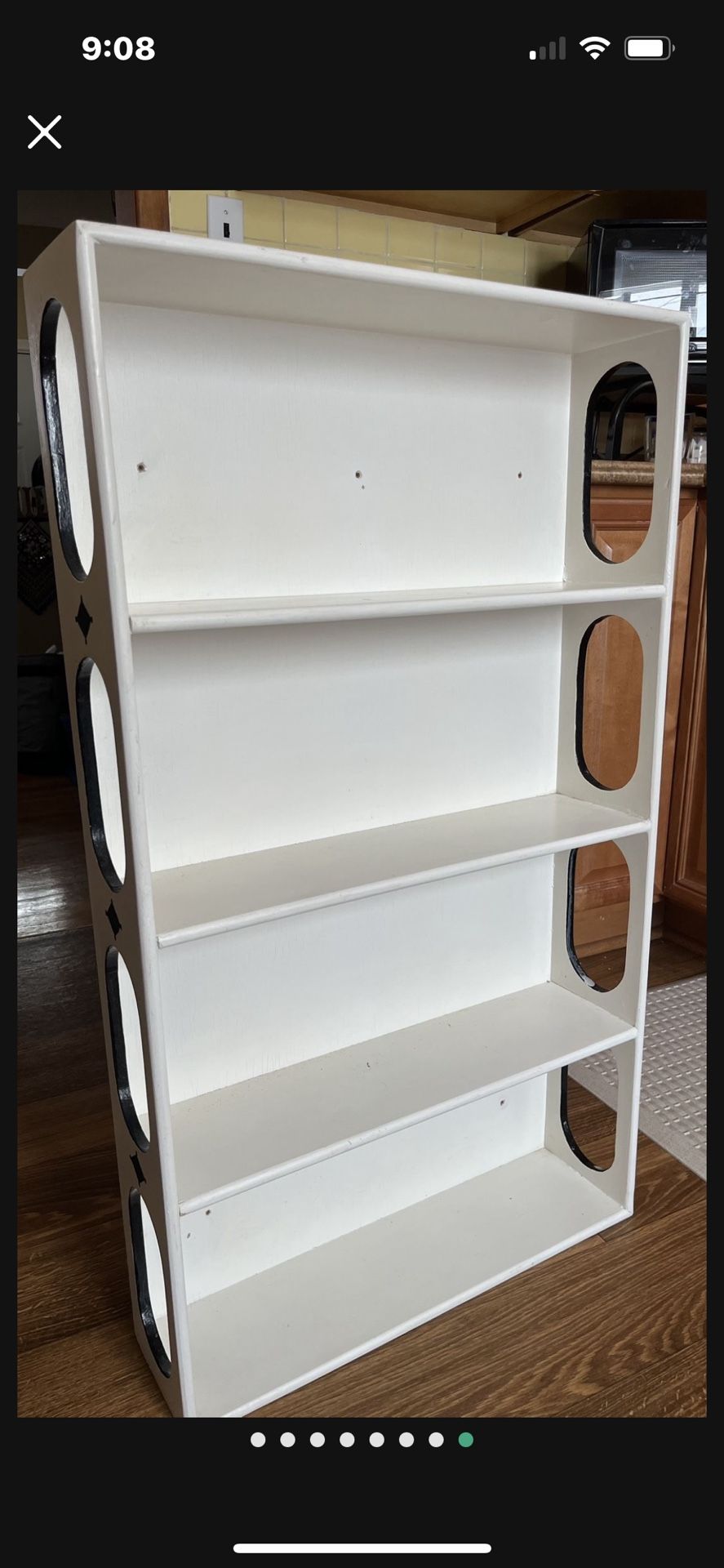 Wood Shelves Black & White