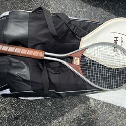 Vintage Amf Head Edge Aluminum Tennis Racquet Racket Size 4 5/8