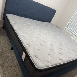 King Size Bed Frame & Mattress 
