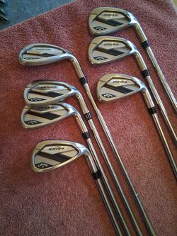 Like New Callaway Mavrik Irons