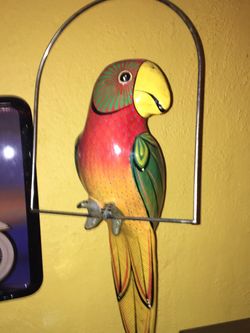 Ceramic Parrots