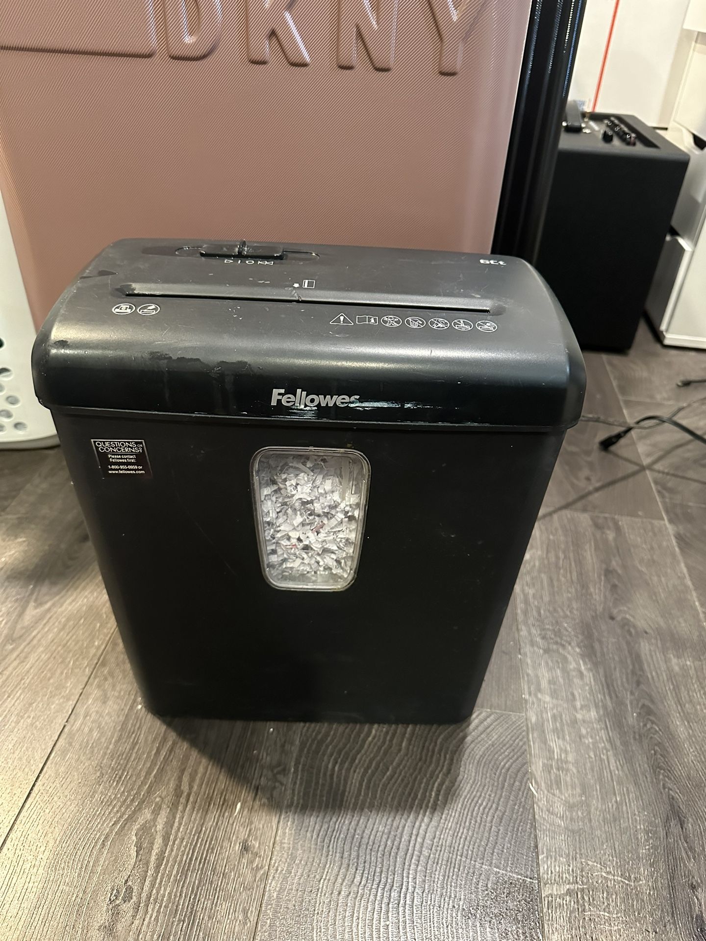 Used Paper Shredder