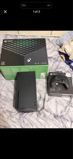 Xbox Series X 1TB with (2) games and Elite 2 controller.