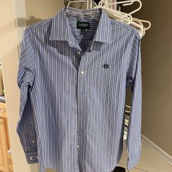 Boys Dress Shirt Ralph Lauren Size 16