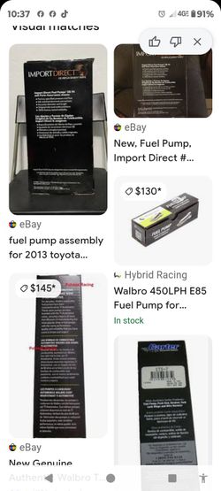 Import Direct Fuel Pump Assembly