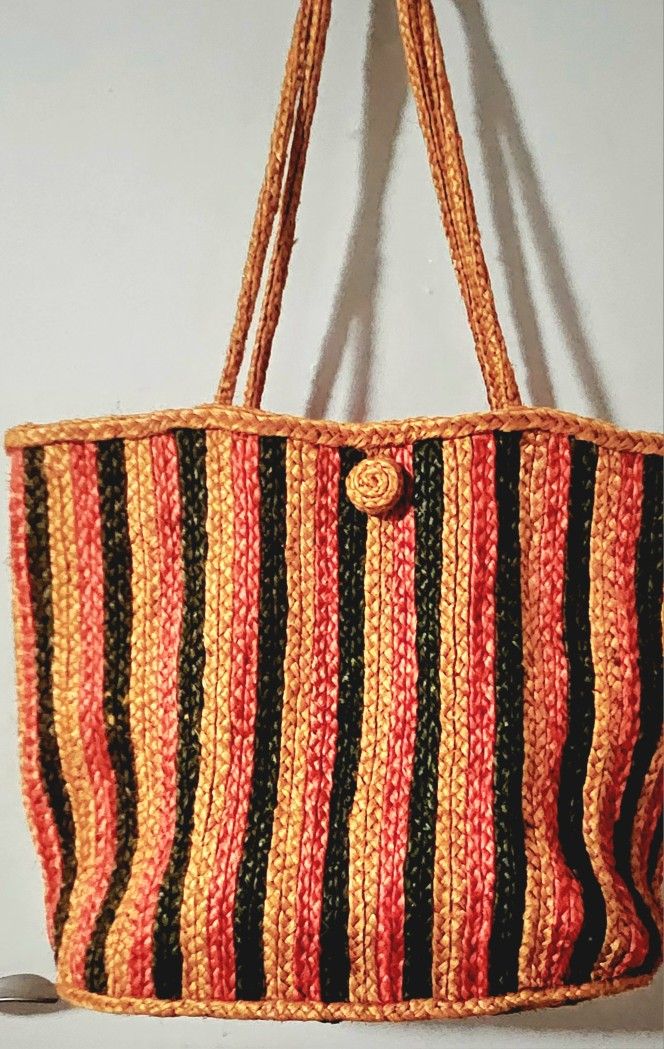 Gorgeous Woven Tote Made On India