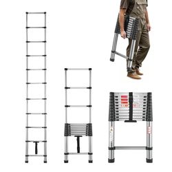  Stainless Steel Telescoping Ladder MF-STL320.S