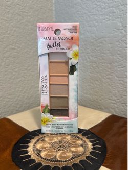 Hypoallergenic Physicians Formula Monoi Butter Matte Blushed Eyeshadow Moistrz.