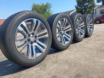 Rines para Chevy GMC 6 virlos 22x9 replicas nuevos