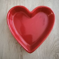 4 Ceramic Heart Dishes