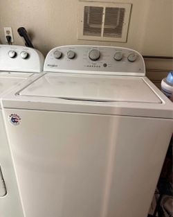 Whirlpool washer and dryer