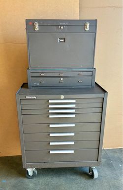 Kennedy 3 Pc Machinist Tool Box W/ Riser 65 1/2”H