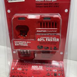 New Milwaukee M12And M18 Rapid Charger. You Must Pickup