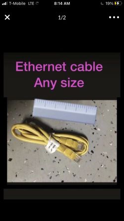 Ethernet cable Any size