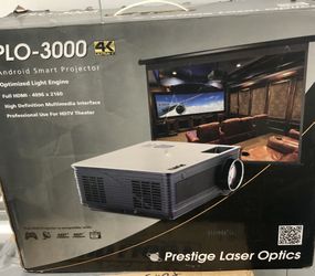 Prestige Laser Optics (PLO-3000) Android Smart Projector