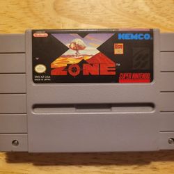X Zone-Super Nintendo