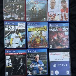 PS4 Disc Games