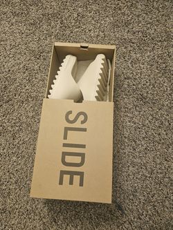 Bone Yeezy Slides
