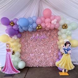 Balloon Garland & Backdrop