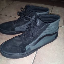 Vans High Top All Blk Sz12