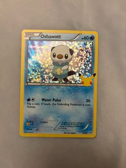 Oshawott 21/25 Holo McDonald’s 25th Anniversary