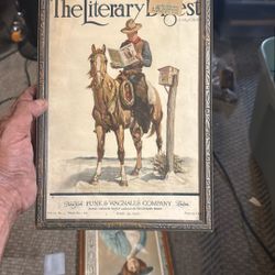 Vintage Framed Art 1920