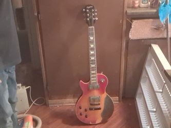 Badass 1962 ephaohone Les Paul left handed guitar