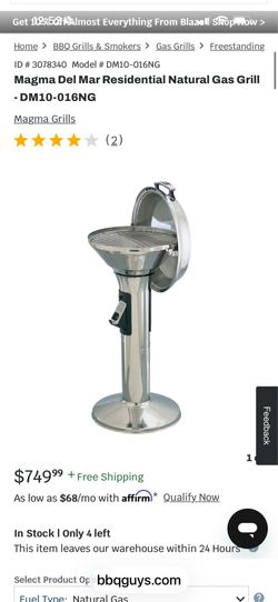Petestal small grill