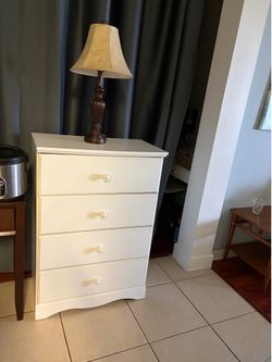 White dresser