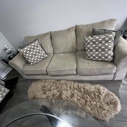 COUCH WITH CHAIR 