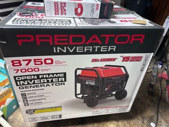 Predator 8750W Open Frame Inverter Generator
