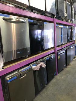 New scratch and dent dishwashers in excellent conditions starting from $250 and up❗️