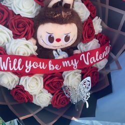 La u u Happy Birthday Forever Flower Arrangement 