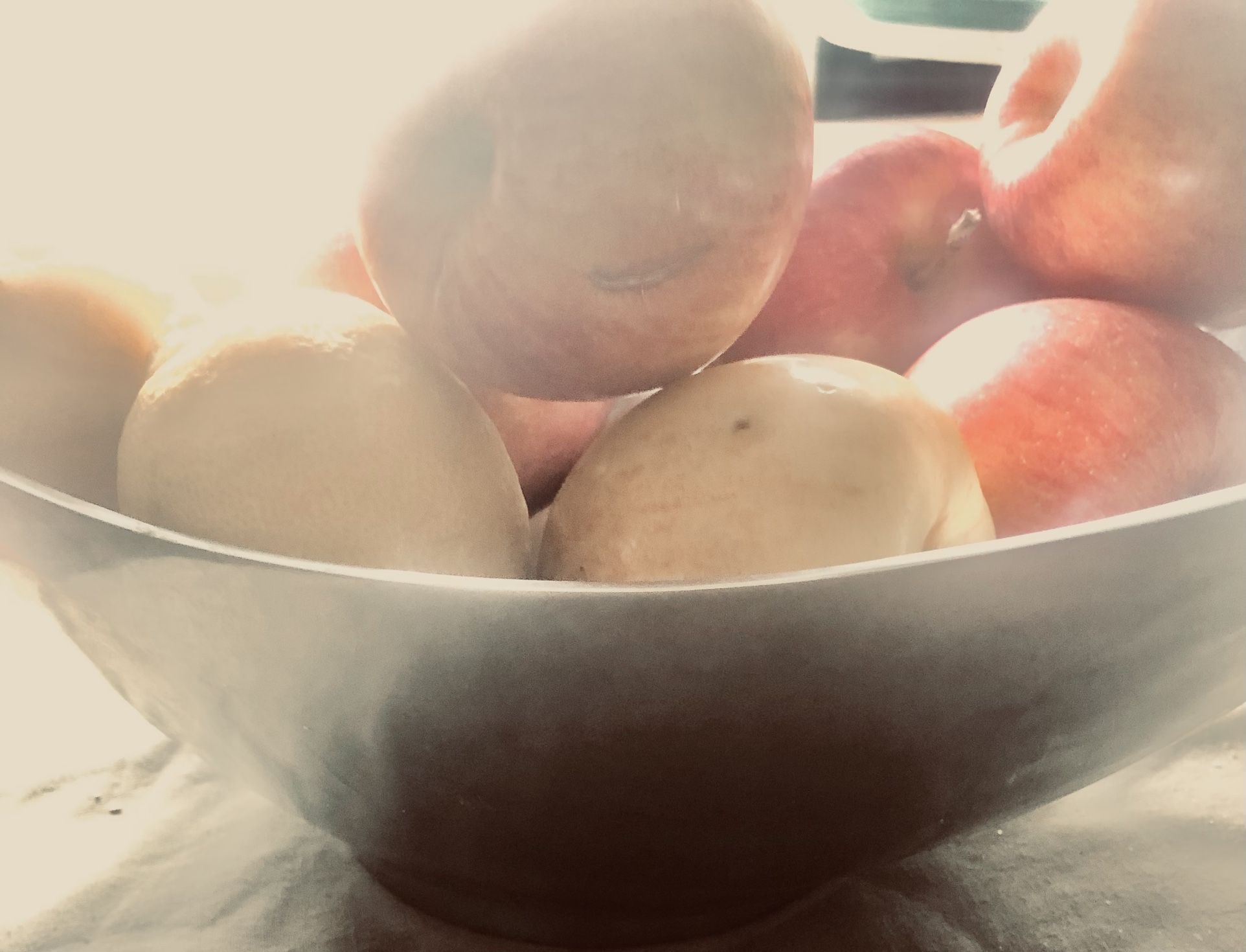 Large Pewter Bowl. So Many Uses . Good Shape 13”x 8”