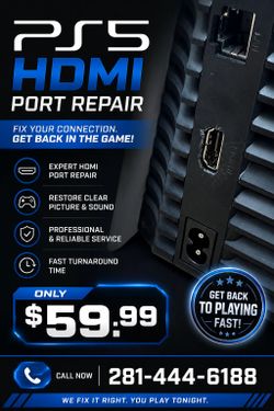 PS5 HDMI Port