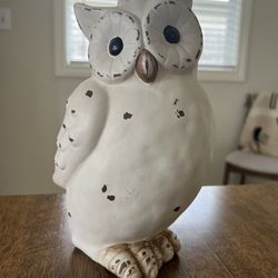10" Ceramic Owl 