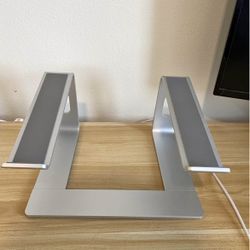 SOUNDANCE Laptop Stand, Aluminum Computer Riser, Ergonomic Laptops Elevator 