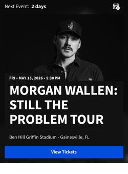 Morgan wallen tickets (2)