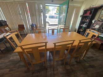 Eight seat table