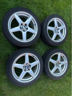 MSW wheels with snow tires (Audi/VW)