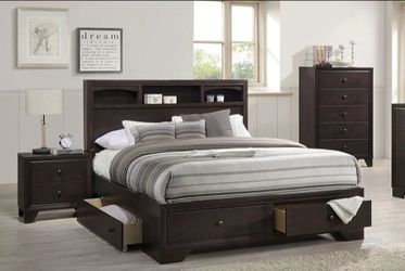 King bed frame only