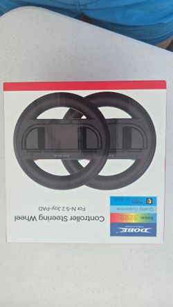 Dobe Controller Steering Wheel for Nintendo Switch Joy-Con (2-Pack)