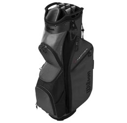 Wilson Feather Cart Golf Bag.-14 way top Grey